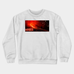 Astrology birthday zodiac sign Aries Crewneck Sweatshirt